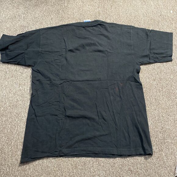 Vintage Team Colombia 1998 World Cup T-shirt France 98 Large Black Soccer 90s - Picture 9 of 9